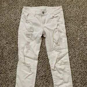 American Eagle super stretch jegging crop